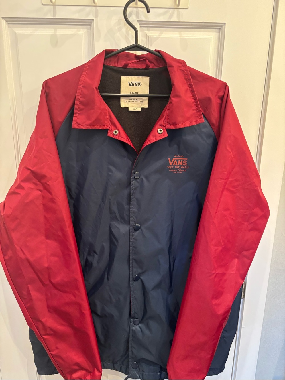 Men’s Vans light weight jacket